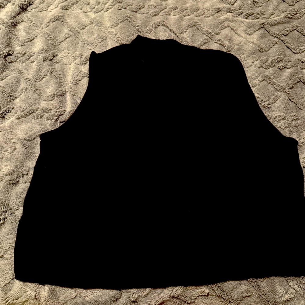 Ava Viv Black Tank Top